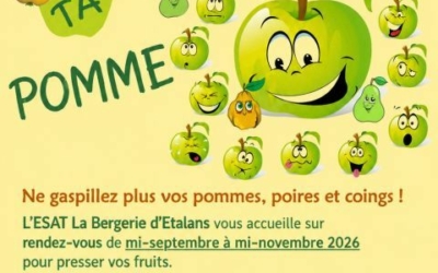 Ouverture de la saison jus de pomme