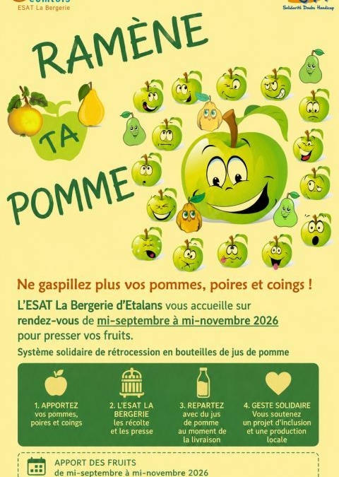 Ouverture de la saison jus de pomme